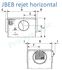 Caisson Extraction C4 JBEB débit jusqu´à 800m3/h interrupteur proximité (Opt° isolation M0 25mm, dépressostat...)