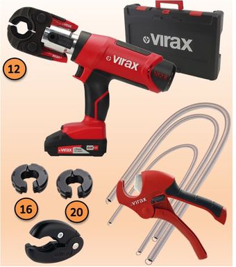 Kit outillage sertissage PER VIRAX Viper M21+ et accessoires