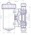 MagnaClean Professional 2 - Filtre à boues magnétique chauffage - Raccord ØF 1´´ (26/34mm)