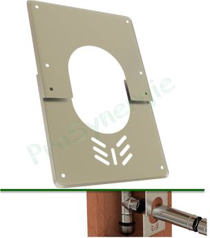 Plaque de Finition Basse Inox