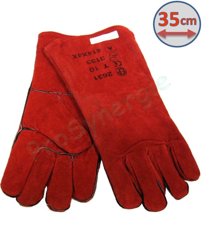 Paire de Gants de soudage 35 cm - 150°