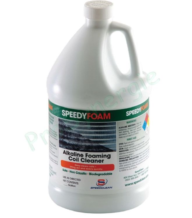 Produit nettoyant SpeedyFoam pour batterie d´échange climatiseur - 3,8L (1 Gallon)