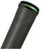 Tuyau de poêle av. joint viton acier 0,7mm émaillé noir mat Ø 80 et 100mm longueur 1m / 50cm / 33cm