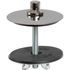 Cache trou Inox Ø 46mm épaisseur maxi 40mm