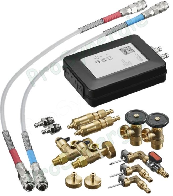 Système électronique de mesure Wifi Oventrop « OV-DMC 3 » réglage de robinets d´équilibrage multimarque type TA (sans afficheur)