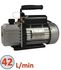 Pompe à vide 2 étages - 42l/min - Code Usine : 2VP-42