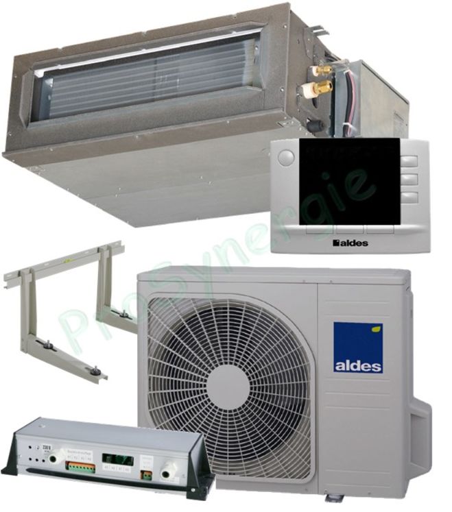 Pompe à Chaleur Air / Air Aldes T.One Horizontale - Modèle 07H - Réversible