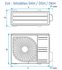 Pompe à Chaleur Air / Air Aldes T.One Horizontale - Modèle 04H - Réversible