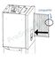 Filtre M5 de rechange pour Unité Intérieure de pompe à chaleur T.One AIR ou AquaAIR