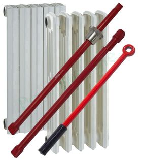 Clé de purge de radiateur universelle: Kit de 2 clés de purge de chauffage  faciles à