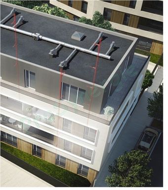 Caisson de Ventilation EasyVEC® Compact - Débit de  300m³h - Standard - Taille 432x432x277 mm - Non isolé  (sans IP) - Ø racc 160mm