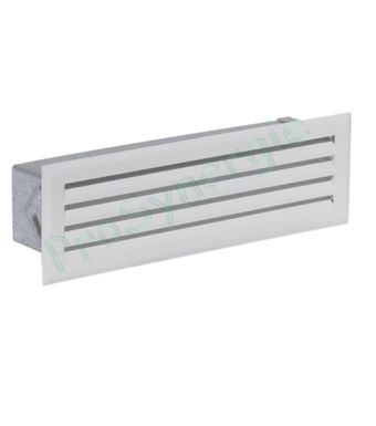 Accessoires cheminée Schmid - Grille de ventilation, 480 x 250 mm pour  insert bois