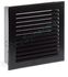 Grille à ailettes Carrée avec pré-cadre DIM 150 x 150 mm -Façade 170 x 170 mm