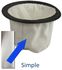 Sac filtre Tissus Aspirateur Galax 40 et 60 (simple et double incolmatable)
