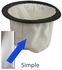 Sac filtre double incolmatable - Pour Galax 60 litres