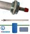 Anode magnésium Ø 32mm Longueur 200 à 800 mm - filetage ØM 1´´1/4 (42 mm) avec bouchon isolé et joint