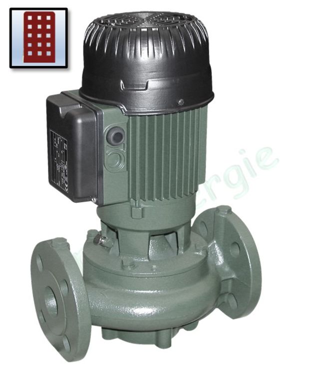 Pompe en ligne KLP Chauffage Sanitaire Climatisation Tri 230/400V 50Hz - DN 40 - Hauteur 250mm - Type 1600