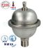 Anti Belier 0.16 litres - Vases sanitaires Inox brillant ACS pour eau potable froide ou chaude - Série Inox-Pro (Gitralinox) - Raccord MØ1/2´´