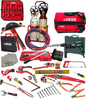Kit Plombier de ´´démarrage´´ d´activité Virax - Stanley - GCE Charledave (Poste à souder 1m cube)