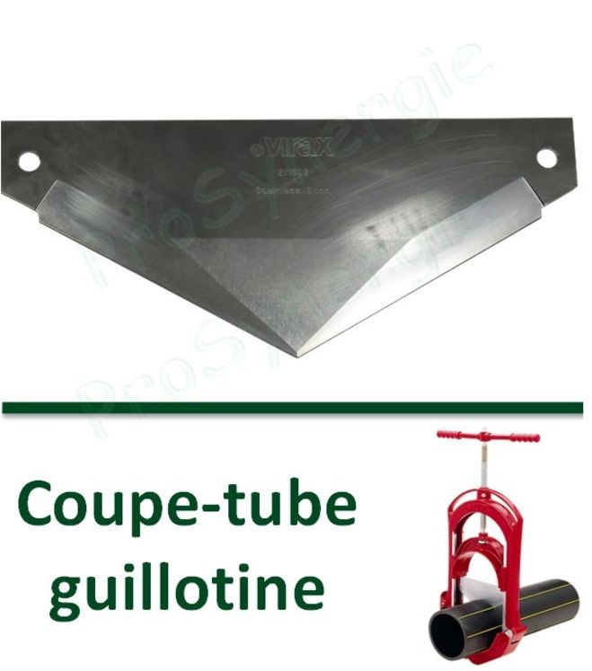 Lame de rechange pour coupe-tube guillotine - Capacité maxi Ø 315 mm ou 12´´