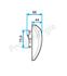 Kit bouche supplémentaire Bain / Cellier - Bahia Curve - Optiflex