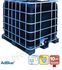 Cuve aérienne polyéthylène de stockage d´eau potable avec structure palette Aquamobile 1000 litres HxLxP = 1160x1200x1000mm