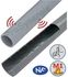 Tube PVC d´évacuation d´eaux usées acoustiques - Chutaphone (séparatif) - Nicoll Ø100mm (ép. 5mm) Longueur 3m