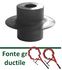 Molette Fonte Grise pour coupe-tube 210265 et 210220 - Jeu de 5