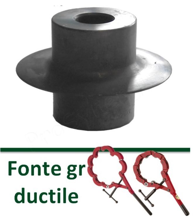 Molette Fonte Grise pour coupe-tube 210260 et 210210 - Jeu de 5