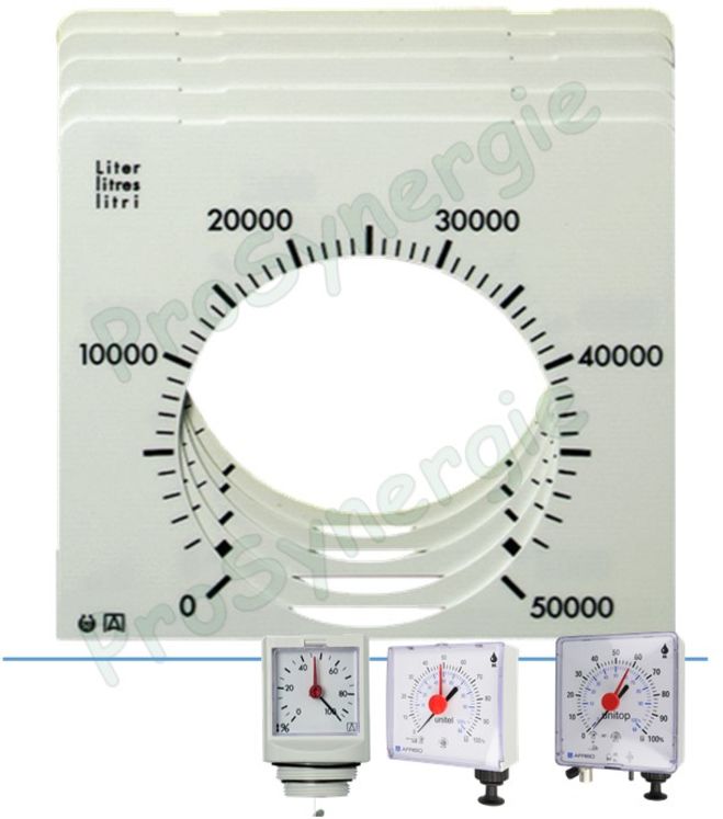 Plaque Unitel -  10.000 l cylindrique