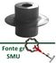 Molette Fonte grise bâtiment SMU pour coupe-tube 210250 - Jeu de 5