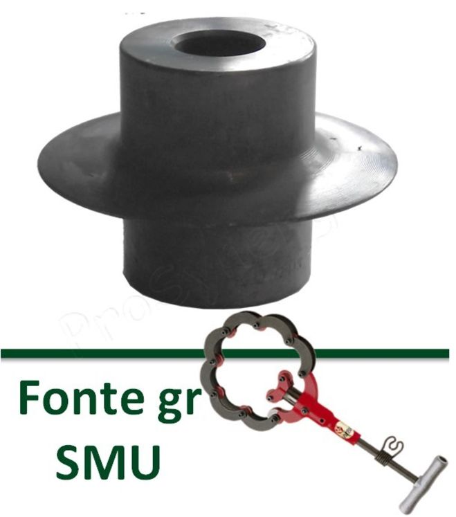 Molette Fonte grise bâtiment SMU pour coupe-tube 210250 - Jeu de 5