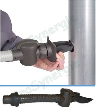 Récupérateur d'eau de pluie pour gouttière de 80 mm - Achat Récupérateur eau  de pluie