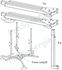 Dérouleur (80Kg max.) tuyau couronne (Ø14 - 26mm) multicouches tubes PE-X PE-RT PE-RT tube cuivre aluminium souples et câbles