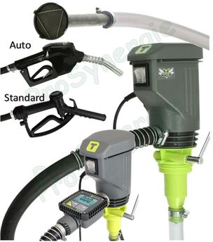 Pompe électrique 38 l/min Horn Hornet W40 230V avec ou sans débimètre + crépine avec tamis pistolet (standard ou automatique) et tuyau de 4m