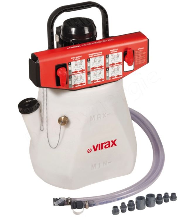 Désemboueuse - Détartreuse - Pompe à désembouer et détartrer Virax - 24L - 30L / min