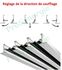 Diffuseur d´air linéaire à fentes - Orientable - Aluminium Série SLS
