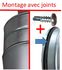 RM - Raccord Male Galva avec et sans Joint - Ventilation et conduit d´air