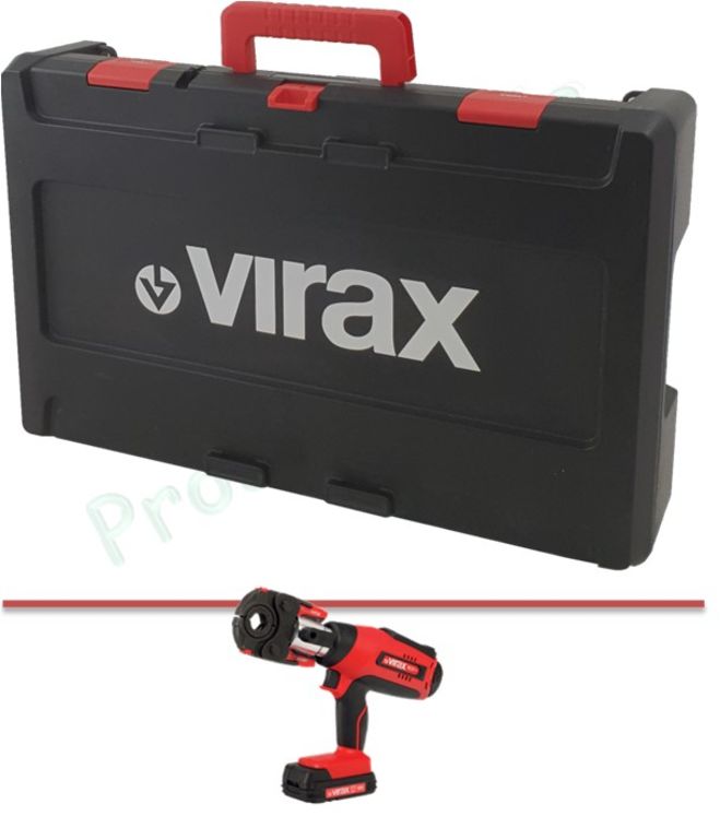 Coffret Virabox + Calage de rechange (Valise) pour sertisseuse Virax M21+ 253502