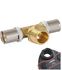 Té à sertir Multicouche Fluxo Ø 16 mm - Raccord central à Visser Mâle Fixe Ø 15/21 mm soit 1/2´´