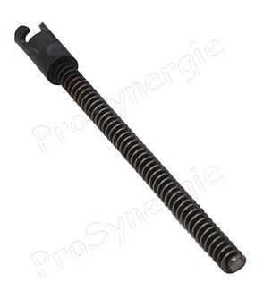 Barre filetée d'entrainement de grille mobile L=166mm pour brûleur PV50b/c