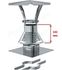 Terminal Inox à visser sur tubage flexible Tenliss