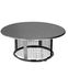 Chapeau Inox Pare-pluie anti-oiseaux pour conduit isolé Øint/ext 150/200mm - Noir profond : RAL 9005