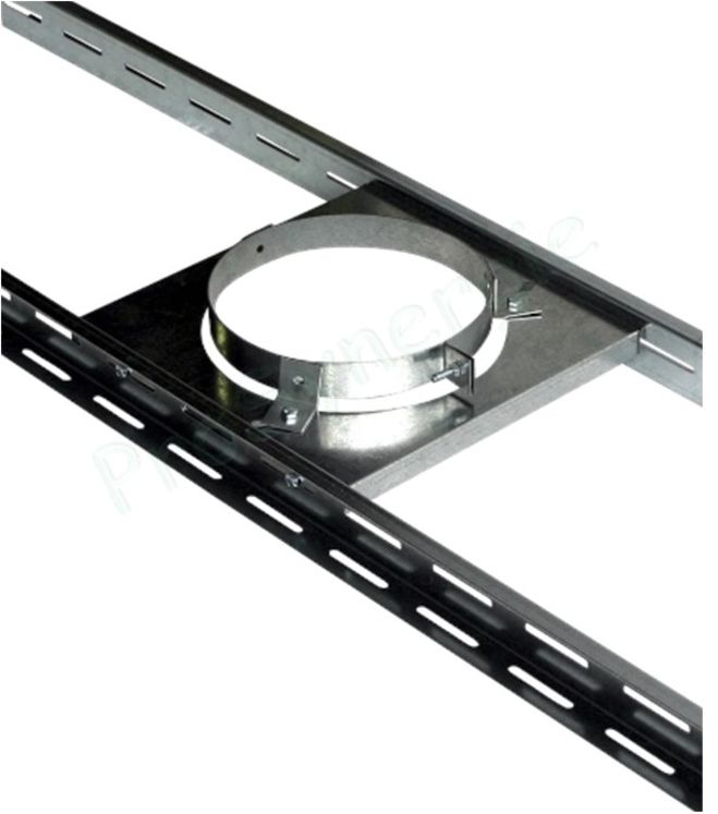 Support pour Plancher ou charpente - SP - Pour conduit Øint/ext 180/280, 200/280 et 230/280mm