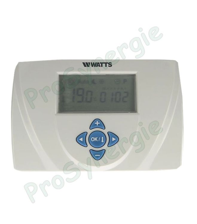 Thermostat digital LCD MILUX2 programmable hebdomadaire (ÉCO, Confort, Automatique, Arrêt, Hors Gel) Filaire 230V contact 5A