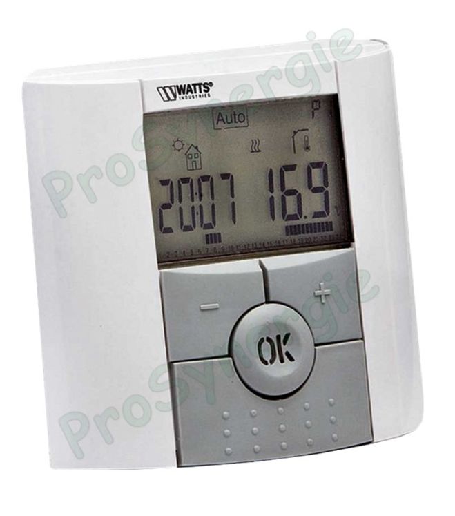 Thermostat d´ambiance numérique programmable Filaire BT*-DP avec écran LCD