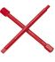 Clé en Croix Sanitaire et écrou prisonniers (3/8´´ - M8 et 1/2´´ - M10 et 3/4´´ - M12 et 1´´)