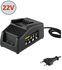 Chargeur rapide Li-Ion 21,6V - 230V / 300W