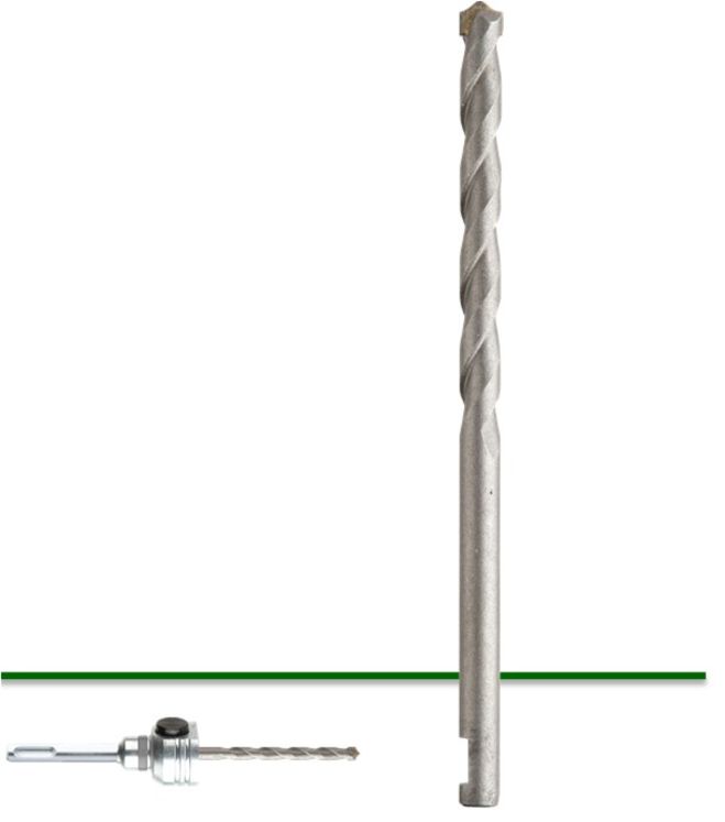 Foret centreur Onehand Carbure pour brique creuse et plâtre Ø 7 x 125 mm