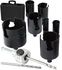 Mallette scie trépan Carbure plombier 10pcs Ø 19-25-32-38-44-57-68 + pilote + 2 forets